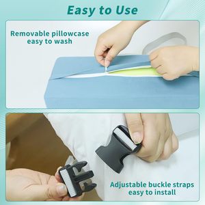 Oreiller anti-ventetement latéral en forme de U, ergonomique et fixe, pour personnes âgées et usage post-opératoire - Product Image 2