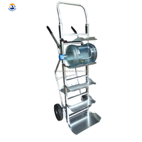 Chariot multifonctionnel à bidon d'eau en bouteille pliable industriel utilisé pour le magasin et la boutique