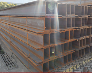 Kết cấu thép chịu lực bằng thép carbon hình chữ H cán nóng cho kho có thành mỏng 8 #10 # hình chữ H - Product Image 6