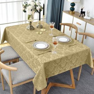 Jacquard Khăn trải bàn hoa mẫu Polyester bảng vải tràn bằng chứng chống bụi chống nhăn bảng bìa cho nhà bếp - Product Image 4