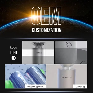 Diffuseur <span class=keywords><strong>d</strong></span>'arômes intelligent en alliage <span class=keywords><strong>d</strong></span>'aluminium pour hôtel <span class=keywords><strong>D</strong></span>ésodorisant <span class=keywords><strong>silencieux</strong></span> en aérosol alimenté par USB pour voitures Installation sur table-Sans eau - Product Image 3