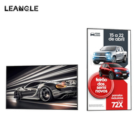 Écran publicitaire LCD mural sans soudure, ultra-fin 20 mm, à angle droit, pour affichage commercial et signalétique numérique intérieure