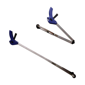Sanitation folding garbage picker, trash <b>clip</b>, household aluminum alloy sanitary <b>clip</b>, stainless steel object retriever - Product Image 4