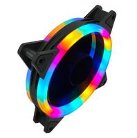 Aigo — ventilateur de refroidissement LED pour boîtier d'ordinateur, radiateur pour PC, 3pin, 4pin, 120mm, 12V DC