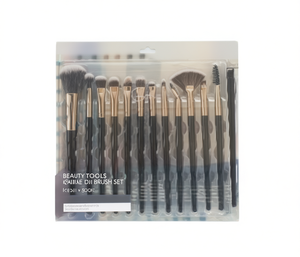 Set di pennelli per trucco Kedii X Sook, 15 pezzi, strumenti di bellezza in pelo sintetico per l'applicazione del fondotinta - Product Image 1