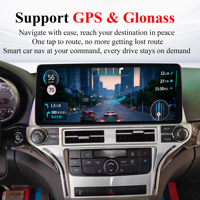 Penhui para Jeep Grand Cherokee 2008-2013, Reproductor de Radio para Auto Android 14 con Sonido Cristalino de 16+512 GB, Pantalla de 12.3 Pulgadas, DSP Multimedia