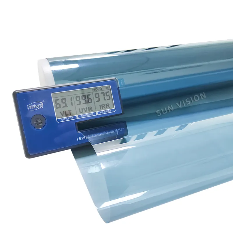 2mil Warmte Controle Papel Polarizado UV400 Nano Keramische Glasfolie Voor Auto En Gebouw Glas