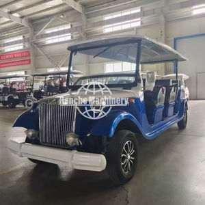 Voiture de tourisme et de réception VIP électrique classique personnalisée, style rétro vintage, 8-14 places, batterie au plomb 72V, marque RC, 60 km/h - Product Image 1