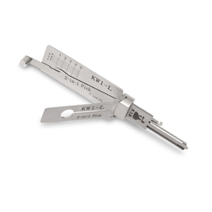 Genuine <strong>LISHI</strong> 2in1 <strong>KW1</strong>-L 5 Pin Kwikset- Keyway Tool Lock Pick Decoder Tool Locksmith Supplies - Product Image 4