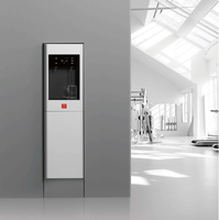 Distributeur d'eau filtrée chaude et froide Lonsid Commercial Premium 5-en-1 avec machine à soda CO2, contrôle par application, refroidisseur de boissons gazeuses pour usage HoReCa