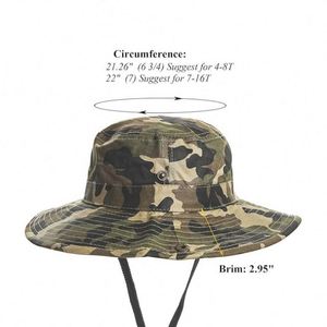 Chapeau Bob Camouflage Uni Nouvelle Collection Personnalisé pour la Pêche et la Randonnée – Protection Solaire Adulte - Product Image 2
