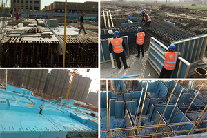 Tấm Ván Khuôn Nhựa PVC 15Mm 18Mm Sử Dụng Nhiều Lần Màu Xanh Dương 60 Lần Tấm Ván Sàn Bê Tông - Product Image 6