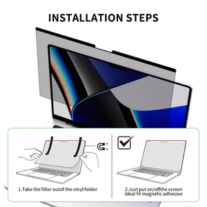 Bán Buôn 15 Inch Có Thể Tháo Rời Anti-Glare Magnetic Bảo Vệ Màn Hình Riêng Tư Bề Mặt Mới Vật Liệu Vật Nuôi Cho Máy Tính Xách Tay - Product Image 5