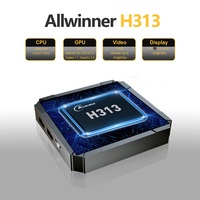 X96 MINI MAX ALLWINNER H313 Quad Core 2 Go de RAM 16 Go de ROM Boîtier TV Android 14 TVBox Quad Core 5G WIFI 4K BT Décodeur VS X96Q