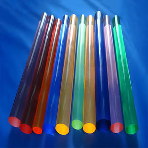 Tiges rondes en acrylique polyvalent Longueurs multiples Excellente transmission de la lumière Idéal pour les prototypes d'ingénierie, les utilisations industrielles - Product Image 6