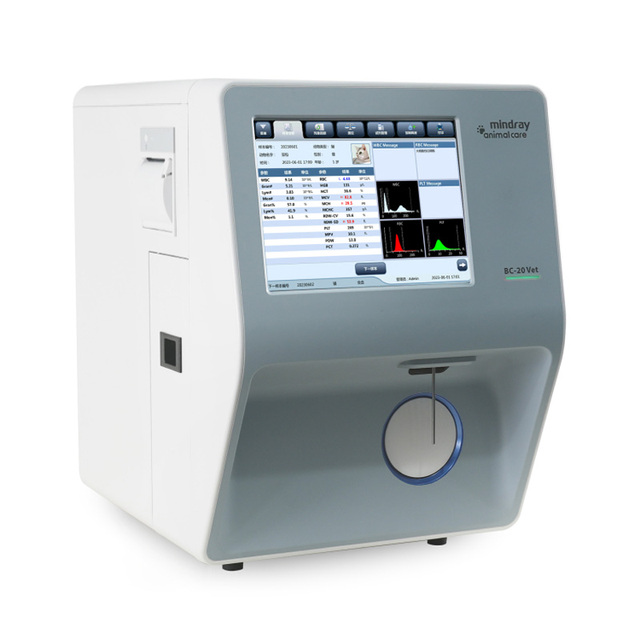 Mindray BC-20 Vet Auto Hematology Analyzer Veterinary Hematology Analyzer CBC+4-DIFF for Clinic