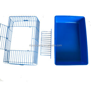 Grandes cages simples en fil de fer massif pour hamsters et chinchillas, cadre en métal, forme semi-circulaire, pour petits animaux - Product Image 3