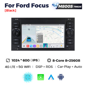 Mekede Android 14 8 + 128GB <span class=keywords><strong>Car</strong></span> <span class=keywords><strong>CD</strong></span> <span class=keywords><strong>Player</strong></span> màn hình cảm ứng cho đối với Ford Fusion C-MAX S Focus Mondeo GPS BT Stereo Xe chuyển hướng - Product Image 4