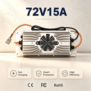 <span class=keywords><strong>Chargeur</strong></span> <span class=keywords><strong>de</strong></span> <span class=keywords><strong>batterie</strong></span> au lithium LiFePO4 <span class=keywords><strong>intelligent</strong></span> à haute efficacité 72V15A <span class=keywords><strong>pour</strong></span> voiture, moto électrique, <span class=keywords><strong>camping</strong></span>-<span class=keywords><strong>car</strong></span>, 84V 88.2V 87.6V - Product Image 1