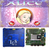 Kit de carte mère logicielle de jeu de compétences IGS Alice V501PR à affichage horizontal populaire à Porto Rico