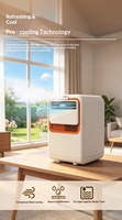 Climatiseur portable certifié SGC, refroidissement uniquement, fréquence fixe 580W, pour Shopify, MOQ 1 unité, dropshipping, breveté
