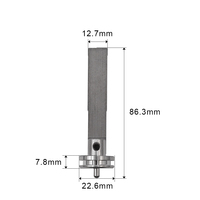 8016 OEM Pièces de rechange personnalisées pour pistolet agrafeur pneumatique à lame de pilon, accessoires pour outils pneumatiques