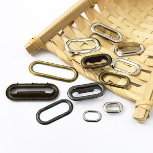 Deepeel BK070 8-30mm tracolla da cintura asola antiarrugginita ovale in rame solido cavo rivetto accessorio decorativo per bagaglio - Product Image 4