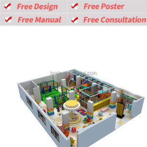 Premium Indoor Playground Soft Play Equipment <b>Set</b> for Kids Commercial Children's Playground with Naughty Castle and Slide - Product Image 2