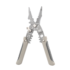 Dây YTH-Z601 kết hợp vũ nữ Thoát y <span class=keywords><strong>crimper</strong></span> <span class=keywords><strong>Cutter</strong></span> dây tước Uốn Tóc bồng Cắt Kìm công cụ cho thợ điện Home DIY Thủ công mỹ nghệ - Product Image 3