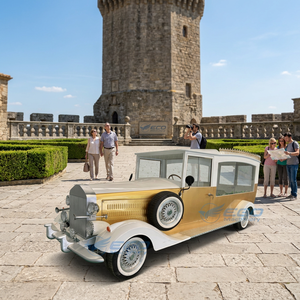 Nouveau cercueil électrique personnalisé de style vintage, fournitures funéraires, véhicule funéraire électrique - Product Image 1