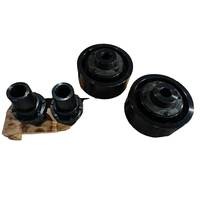Accouplement flexible d'arbre à broches usiné CNC en acier pour moteur, pour assemblage d'acouplement flexible d'arbre CNC