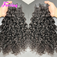 Extensiones de Cabello Humano Virgen Vietnamita Rizado Pixie, Súper Doble Trama, Cutícula Alineada, Venta al por Mayor