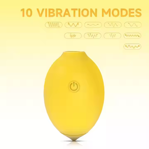 Vibratore a Forma di Lem per Stimolazione Clitoridea e Punto G, Massaggiatore Succhiante per Donne - Product Image 4