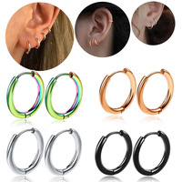 Haute qualité plusieurs couleurs en acier inoxydable boucles d'oreilles en acier chirurgical Piercing bijoux bijoux de corps Piercing