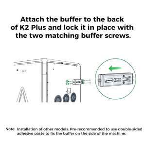 Amortiguador de filamento Creality para impresoras 3D K2 Plus Hi Combo multicolor, accesorio de repuesto original - Product Image 6