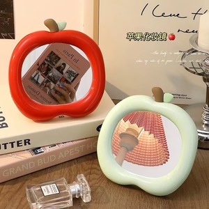 化粧鏡、学生寮、かわいい携帯用小型鏡、オフィスデスク、デスクトップ、家庭用化粧鏡 - Product Image 1