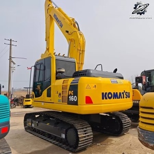 รถขุดตีนตะขาบ Komatsu160 มือสอง ขนาด 16 ตัน บุ้งกี๋ 0.7 ลบ.ม. ของแท้จากญี่ปุ่น รถขุดก่อสร้างขนาดกลาง ชั่วโมงการใช้งานต่ำ สภาพดี - Product Image 2