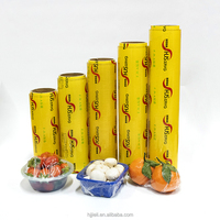 Super PVC Cling Film 10 Micrones Jumbo Roll Anti-Fog Fresh Keeping Packaging Wrap para Supermercado Food Grade y para Chocolate