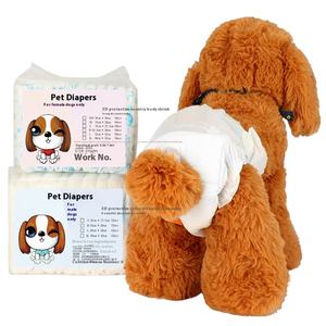 กางเกงอนามัยสำหรับสุนัขขนาดเล็กและใหญ่ ผ้าอ้อมสัตว์เลี้ยงสำหรับสุนัขเพศผู้และเพศเมีย ชุดชั้นในสำหรับสุนัขช่วงมีประจำเดือน พร้อมป้องกันการรั่วซึม - Product Image 5