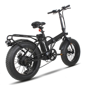Vélo électrique à pneus gras de haute qualité 20 pouces Vélo électrique pliable à pneus gras - Product Image 1
