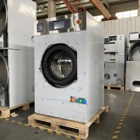 ROYAL WASH ekstraktor mesin cuci komersial soft mount dengan koin dioperasikan untuk hotel/sekolah/laundromat