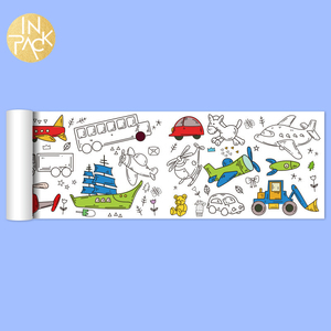 IN confezione <span class=keywords><strong>da</strong></span> 30x90cm per bambini Graffiti <span class=keywords><strong>da</strong></span> colorare carta pittura fai <span class=keywords><strong>da</strong></span> te disegno colore riempimento carta <span class=keywords><strong>da</strong></span> disegno rotolo regalo per festa - Product Image 1