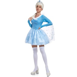 Costumes de cosplay de <span class=keywords><strong>la</strong></span> <span class=keywords><strong>Reine</strong></span> <span class=keywords><strong>des</strong></span> <span class=keywords><strong>neiges</strong></span> <span class=keywords><strong>Elsa</strong></span> et Anna pour femmes, Halloween, DISP-013 - Product Image 6