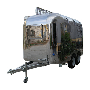 Camion de nourriture mobile d'occasion entièrement équipé, nouvelle remorque de nourriture en acier inoxydable - Product Image 2