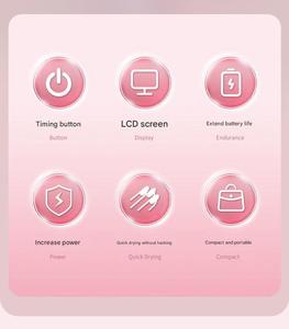 Wholesale Nail Art Portable USB Rechargeable UV LED Lamp Gel Nails Dryer Wireless <b>Timer</b> <b>Light</b> Tool - Product Image 3