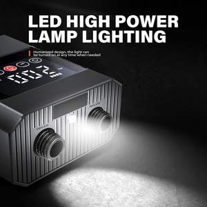 משאבת אוויר syp משאבת אוויר syp 20psi בלחץ גבוה חכם נטענת סוללה נטענת חשמלית עם 6 שסתומים - Product Image 4