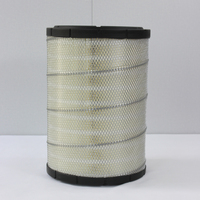 Cartouche filtrante pour polymère en phase molle, pièces de moteur d'excavatrice, filtre à air, élément filtrant plissé en acier inoxydable sur mesure pour huile hydraulique