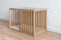 Lit pour chien en bois décoratif d'intérieur OEM, idéal pour grimper, jouer, se poser et flottant