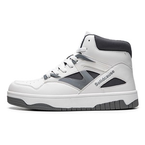 <strong>2026</strong> New Men's High Top Sneakers New Arrival Novel Trend Street Style Comfortable Rubber Insole Casual <strong>Basketball</strong> <strong>Shoes</strong> - Product Image 1