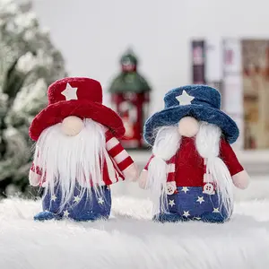 Grosir natal gnome untuk luar-Boneka Meja Natal, Ornamen Gantung Natal Gnome Wajah Mewah Kerajinan Hadiah Festival Mainan Bayi Anak-anak Dekorasi Pohon Natal